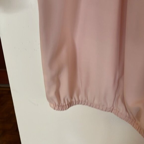 💗 H&M Women’s Light Pink Off-Shoulder Smocked Top | Size 12 - Picture 7 of 12